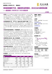 2019年报点评：清洁能源盈利下滑，液晶材料逆势增长，关注工业大麻项目进展