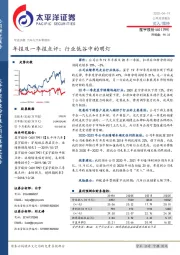 年报及一季报点评:行业低谷中的明灯
