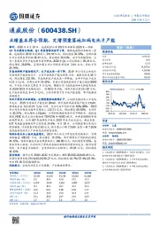业绩基本符合预期，定增预案落地加码电池片产能