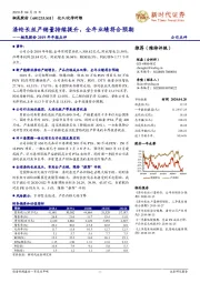 桐昆股份2019年年报点评:涤纶长丝产销量持续提升,全年业绩符合预期