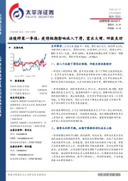涪陵榨菜一季报:疫情短期影响收入下滑,需求大增、回款良好