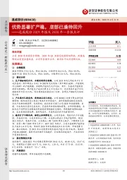 通威股份2019年报及2020年一季报点评：优势显著扩产稳，底部已逢待回升