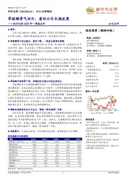 利尔化学2020年一季报点评：草铵膦景气回升，看好公司长期发展