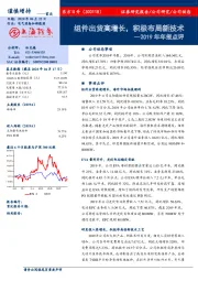 2019年年报点评：组件出货高增长，积极布局新技术