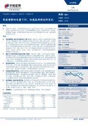 2020年一季报点评：受疫情影响电量下行，估值底部待边际变化