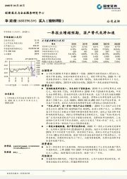 一季报业绩超预期，国产替代或将加速