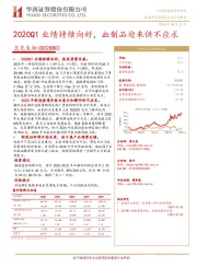 2020Q1业绩持续向好，血制品迎来供不应求