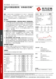 19Q4实现业绩反转，未来成长空间广阔