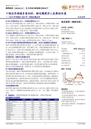 2019年年报和2020年一季报业绩点评：下游应用领域多重利好，锂电翘楚步入发展快车道