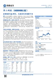 疫情拖累Q1增长，光通信向好趋势不变