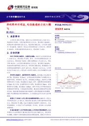 净利率回升明显,电信数通助力收入腾飞
