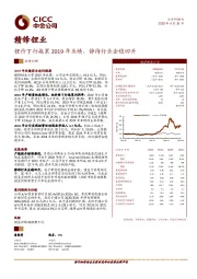 锂价下行拖累2019年业绩，静待行业企稳回升