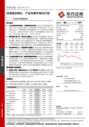 2019年年报点评：业绩稳定增长，产业发展护城河已现