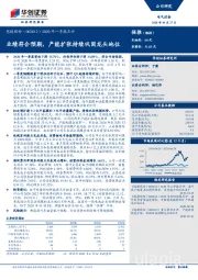 2020年一季报点评：业绩符合预期，产能扩张持续巩固龙头地位