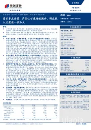 2019年报及2020年一季报点评：需求多点开花，产品认可度持续提升，研发投入力度进一步加大