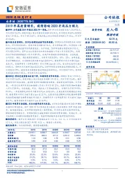 2019年高质量增长，疫情影响2020开局压力较大