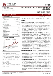 年报点评：四大主营协同发展，重点关注有机氟化学品和电解液