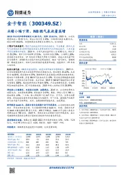 业绩小幅下滑，NB燃气表放量高增