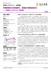 跟踪报告:积极调整助力长期品牌力,疫情加大短期业绩压力