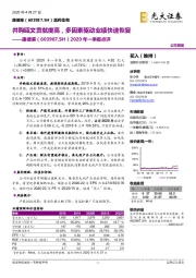 2020年一季报点评：并购瓯文贡献度高，多因素驱动业绩快速恢复