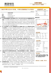 深度报告：王朝系列新品走向中高端，市场化战略释放子公司潜力