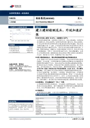 2019年&2020Q1财报点评：建工建材检测龙头，外延加速扩张