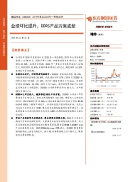 2019年报及2020年一季报点评：业绩环比提升，DDR5产品方案成型