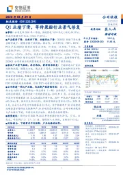 Q1业绩下滑，等待聚酯行业景气修复
