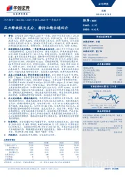 2019年报及2020年一季报点评：压力释放较为充分，静待业绩企稳回升