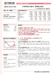 2019年报及2020年一季报点评:外部环境冲击盈利,静待需求拐点