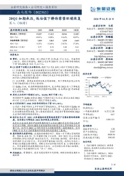 20Q1如期承压，低估值下静待零售环境恢复