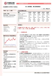 2020一季报点评:收入超预期,新品持续推进