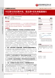 丸美股份2019年年报及2020年一季报点评报告:卡位高毛利抗衰护肤,塑品牌+拓电商稳健增长