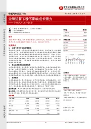 华域汽车点评报告:业绩短暂下滑不影响成长潜力