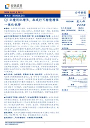Q1业绩同比增长，拟发行可转债增强一体化优势