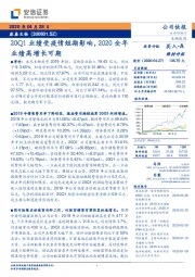 20Q1业绩受疫情短期影响，2020全年业绩高增长可期