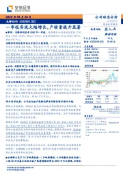 一季报实现大幅增长,产销量提升显著