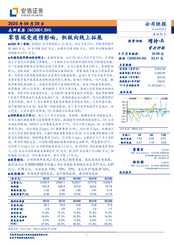 零售端受疫情影响，积极向线上拓展