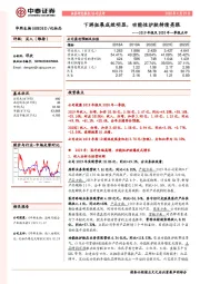 2019年报及2020年一季报点评：下游拓展成效明显，功能性护肤持续亮眼