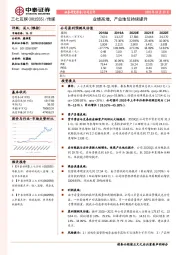 业绩高增，产业地位持续提升