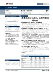 2019年报及20Q1点评:疫情短期影响盈利,金融科技值得期待