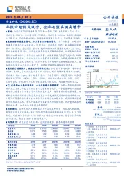 年报业绩稳定提升，全年有望实现高增长