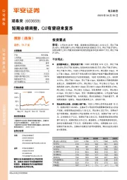 短期业绩调整，Q2有望迎来复苏