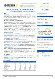 保隆科技2019主要经营业绩和2020年一季报点评:海内外齐头并进,自主研发价值显现