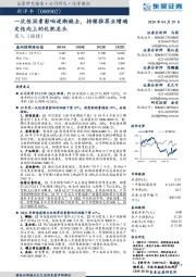 一次性因素影响逐渐褪去,持续推荐业绩确定性向上的化肥龙头