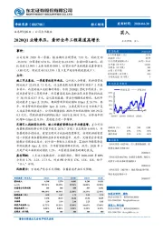 2020Q1业绩承压，看好全年工程渠道高增长