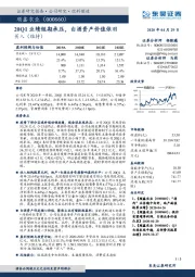 20Q1业绩短期承压，白酒资产价值依旧