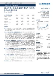 Q1业绩符合预期，受益国产替代与5G红利，未来业绩稳定可期