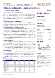 2019年和2020Q1业绩点评:前驱体龙头业绩稳健增长,新能源材料业务潜力大