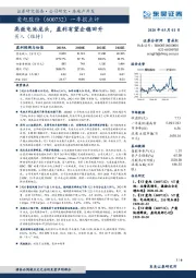 一季报点评：高效电池龙头，盈利有望企稳回升